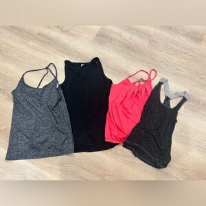 Women’s Bundle Old Navy Nike Athletic Sport Tank Tops Size Medium